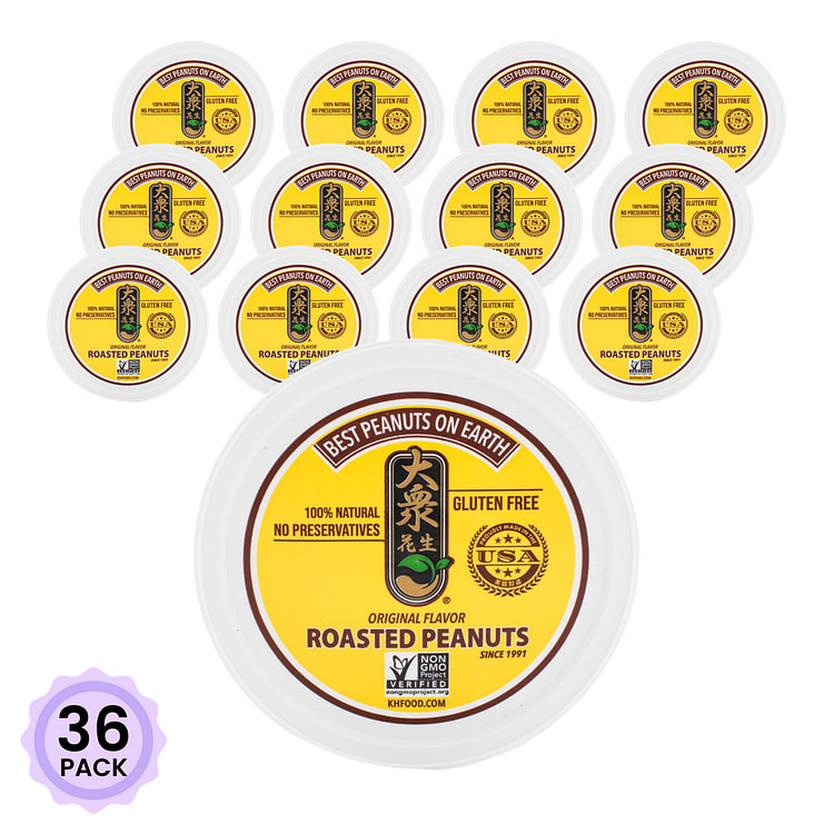 KH Original Roasted Peanuts 170 g*36 pack
