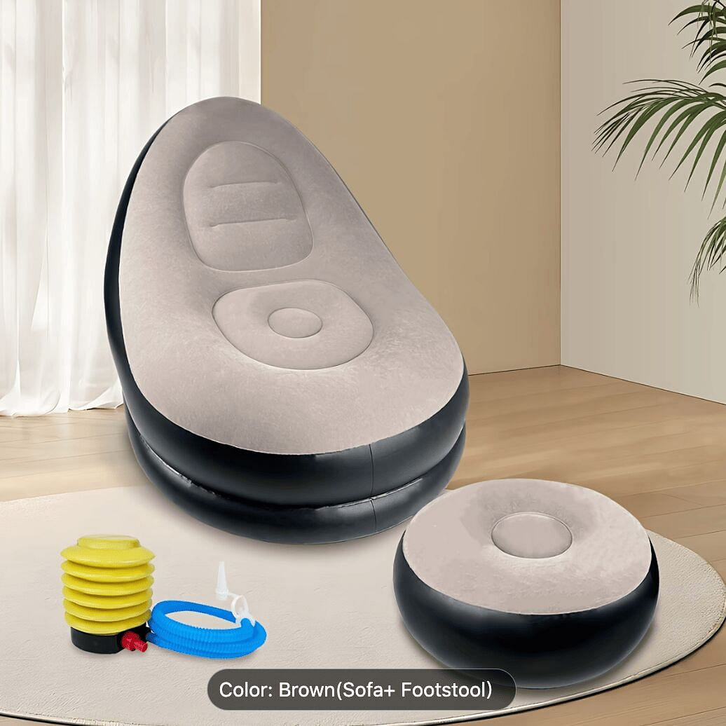 A Set of Thick Lazy Inflatable Sofas, Foldable 1 box