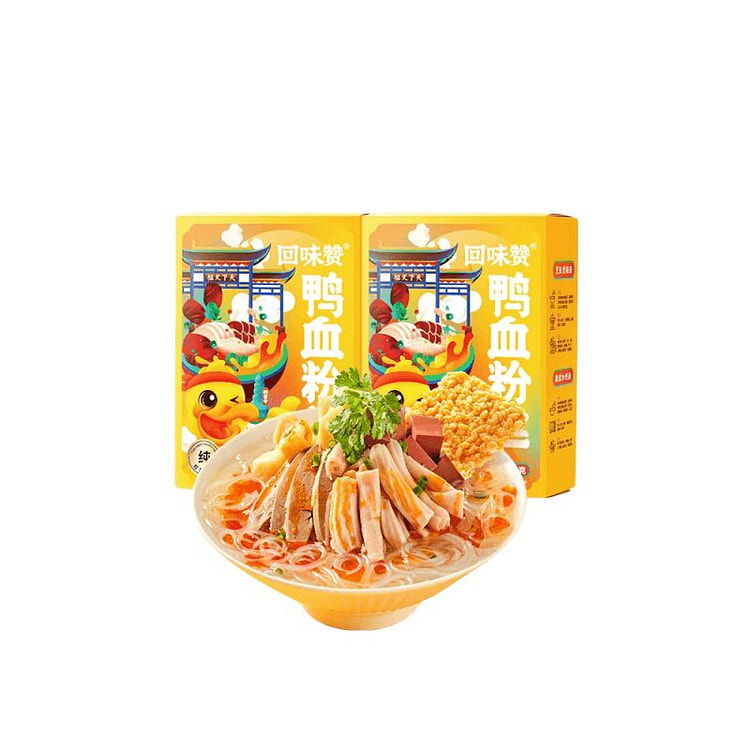 回味赞原味鸭血粉丝汤 256g*1 盒 256 克