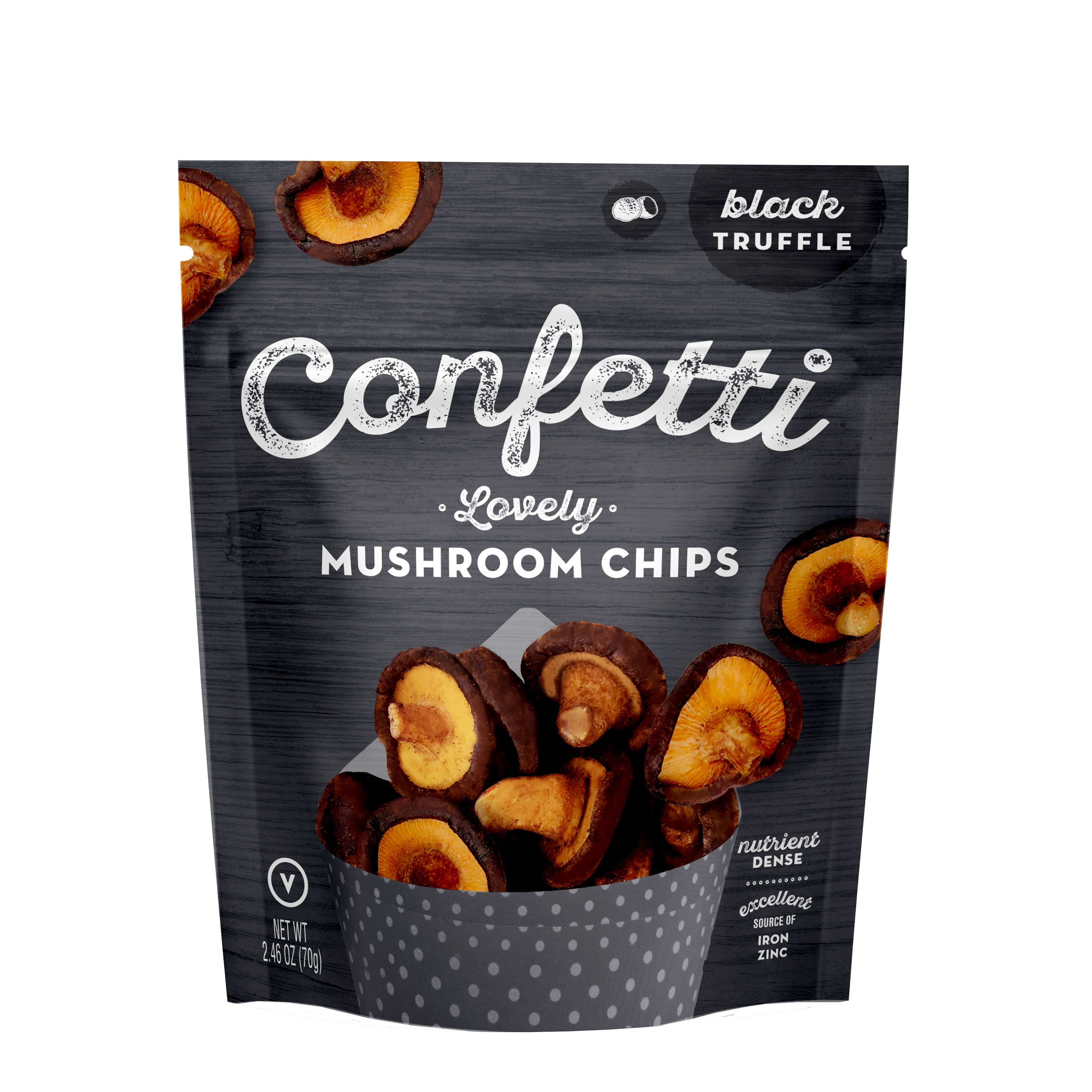 Black Truffle Mushroom Chips 2.5 oz