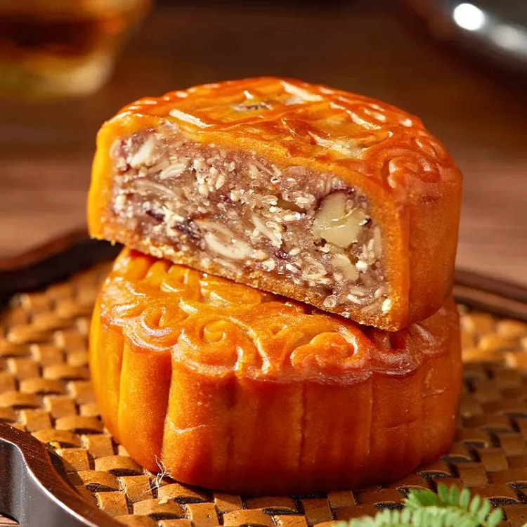 Shanghai Shendacheng Premium Five-Nut Mooncake 1pc 100 g