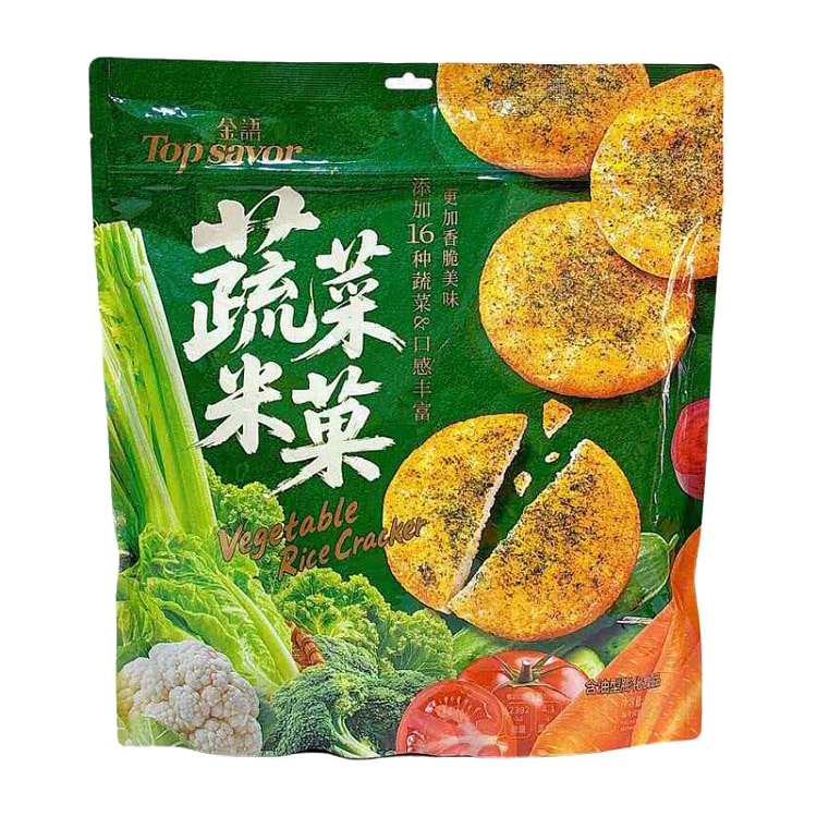 Jinyu Seaweed Vegetable Crispy Rice Snacks, 388g*1 388 g