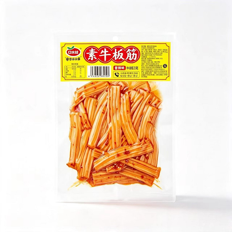 Spicy Vegan Beef Tendon Strips80g*1bags 80 g