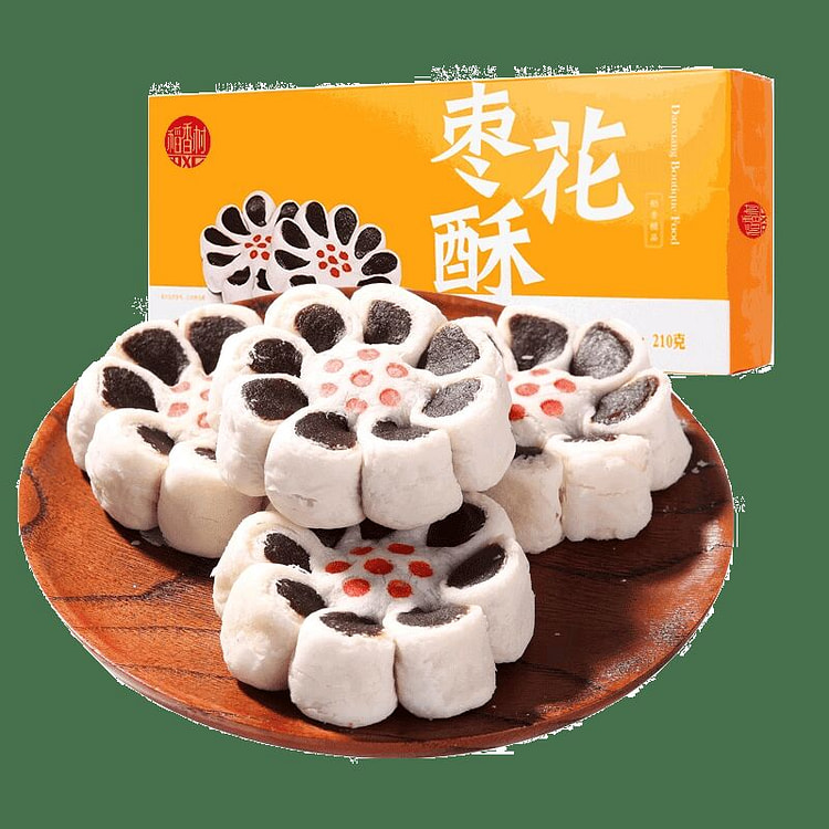 Daoxiangcun Jujube Flower Crisp Jujube Paste Cake 210 g