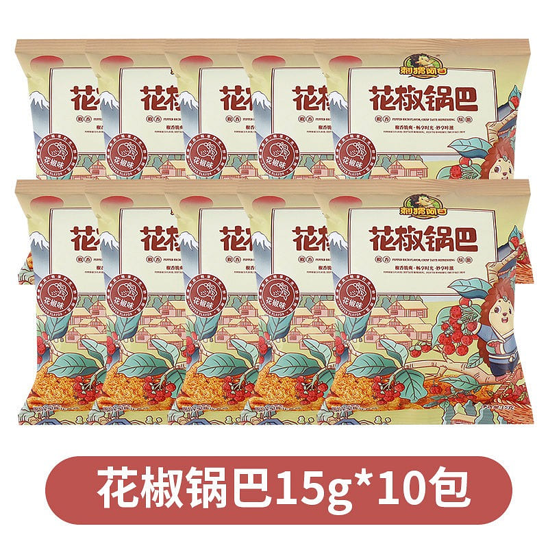 Cike Agan Sichuan Pepper Rice Cracker15g*10 15 g