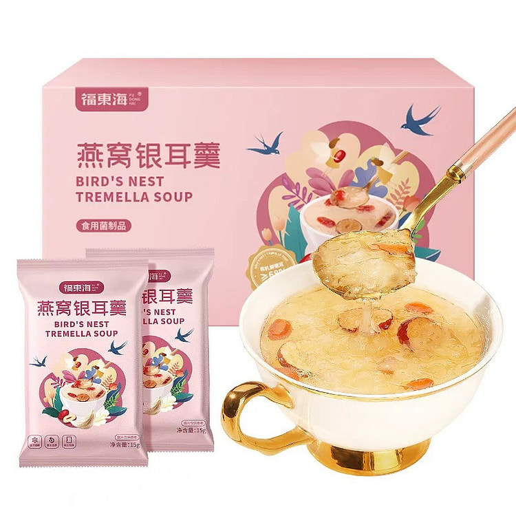 福东海冻干燕窝银耳羹90g/盒