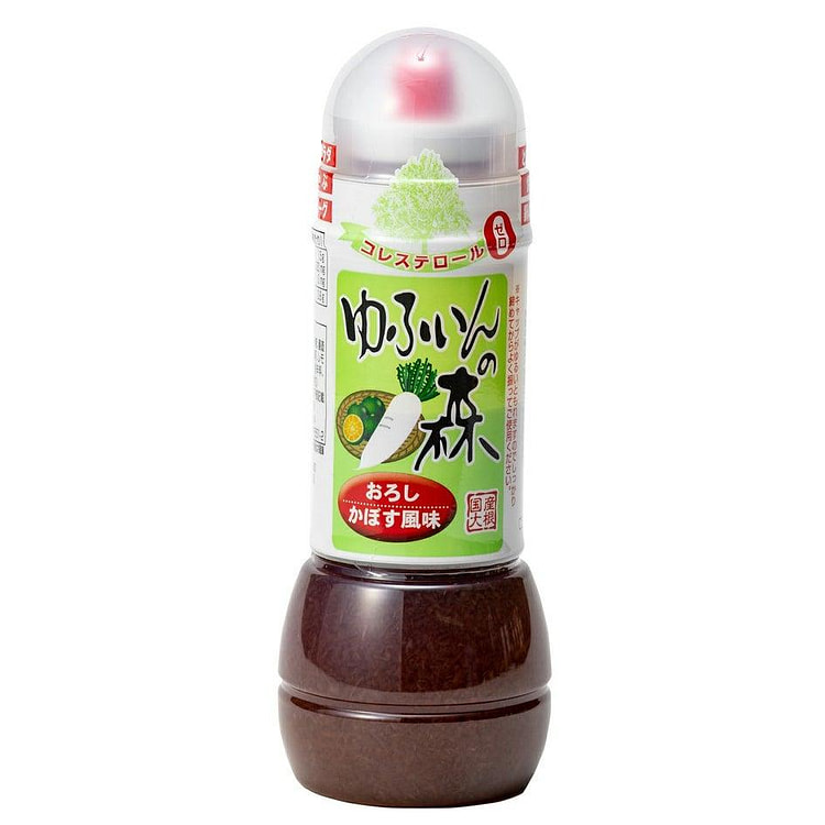富士甚醤油  ゆふいんの森ドレッシングおろしかぼす風味  280ml 1 本