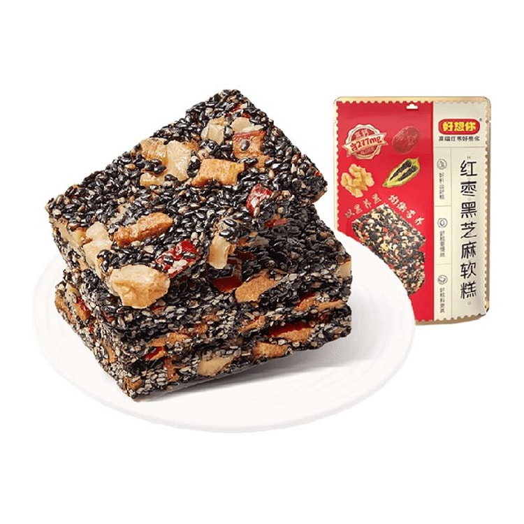 好想你 红枣黑芝麻软糕  办公室熬夜健康零食 1袋 135 克