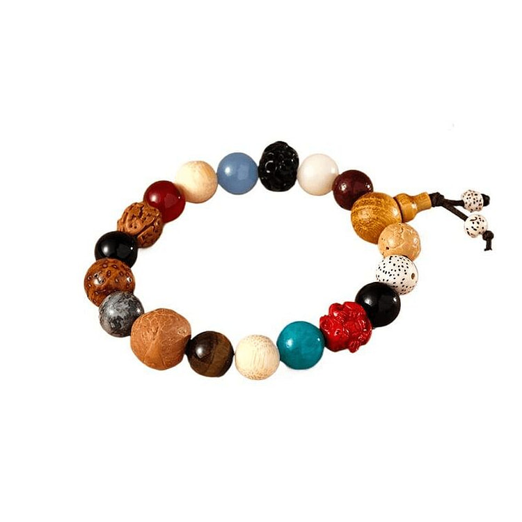 灵隐祈福 十八籽生肖新多宝手链菩提 虎 15厘米 1 盒