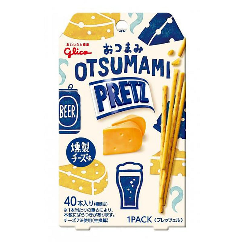 Glico Pretz Smoked Cheese Crispy Sticks 40 Count 1 each