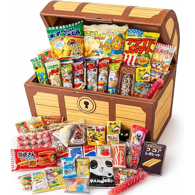 Snacks AssortedBirthday Gift, Candy Gift Set 55pcs 1 each