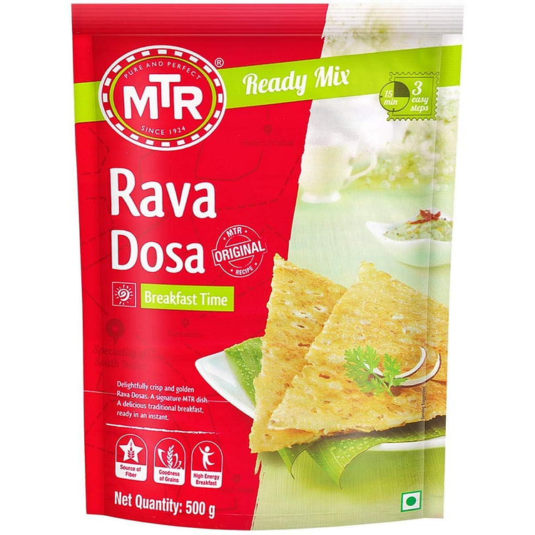 MTR Rava Dosa Mix - 500g 100 g