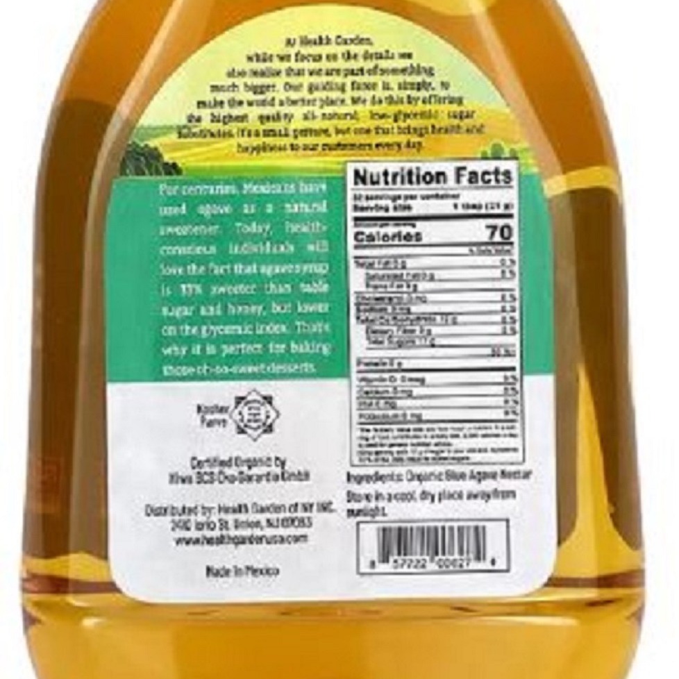 Get Organic Agave Blue Sweetener 23 oz Delivered | Weee! Asian Market