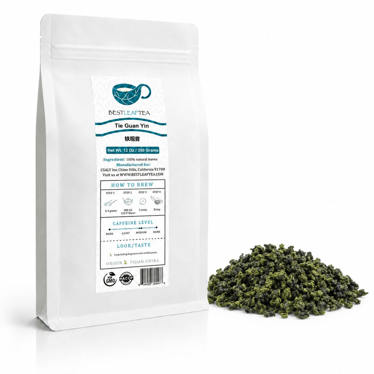 2026 Spring Picked TieGuanYin Oolong Tea 350g bag 12 온스