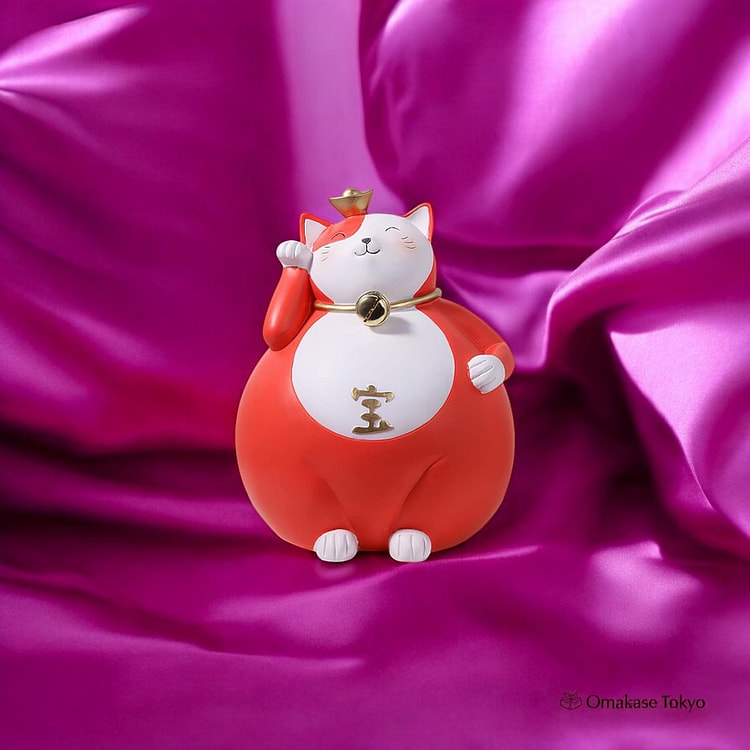 VAROLE 手工制作招财猫雕像 730 克