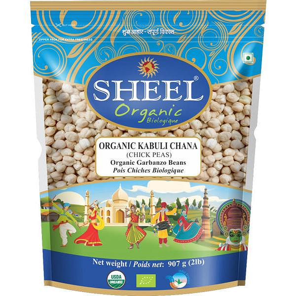 Organic Kabuli Chana / Chick Peas - 2 Lb (907g)