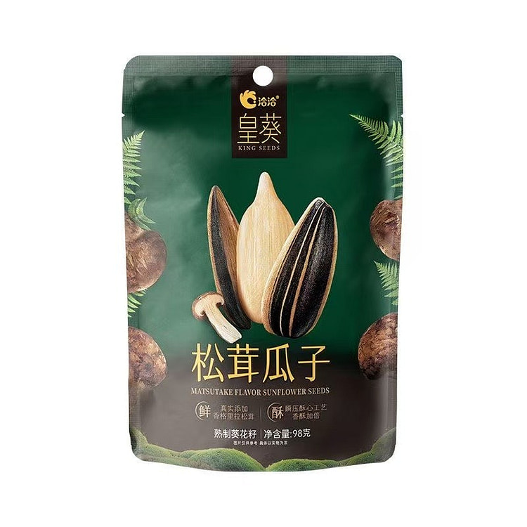 洽洽皇葵松茸味瓜子98g*1袋零食毛嗑解馋 98 克