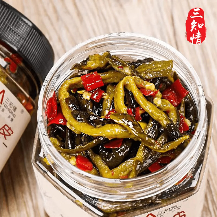 3. Informed chopped pepper, cucumber skin, specialty pickles, farmhouse pic