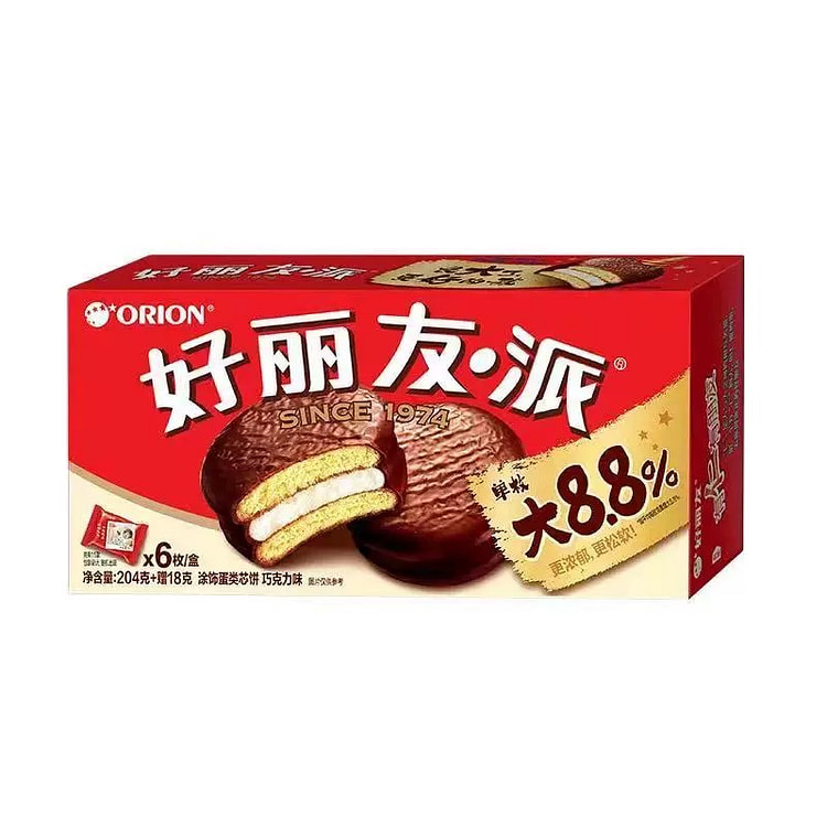 好丽友派巧克力味