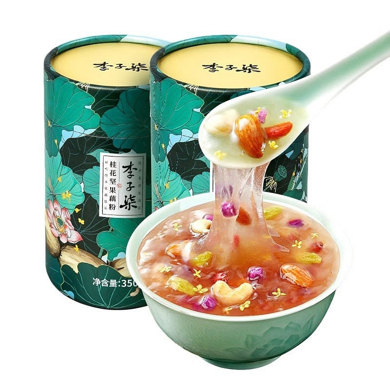 Osmanthus-flavored nut lotus root powder, lotus ro 2 each