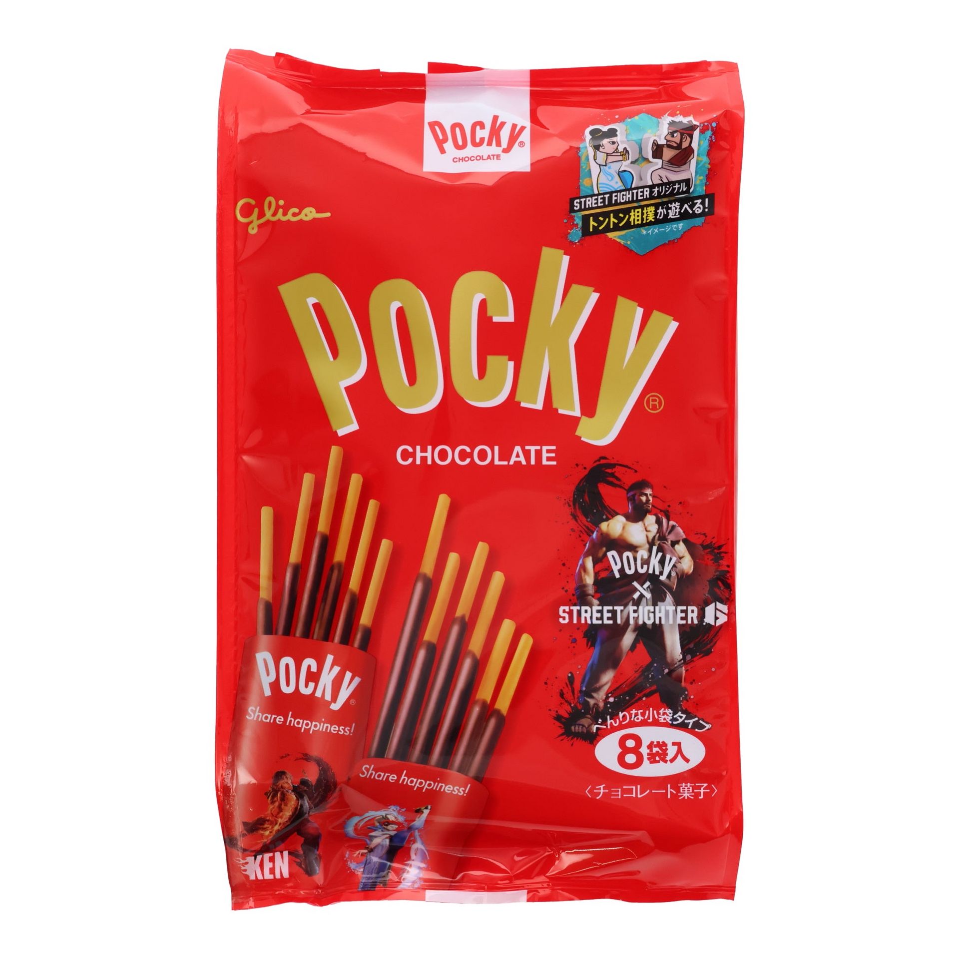 Pocky Chocolate 8 Pack 132 グラム