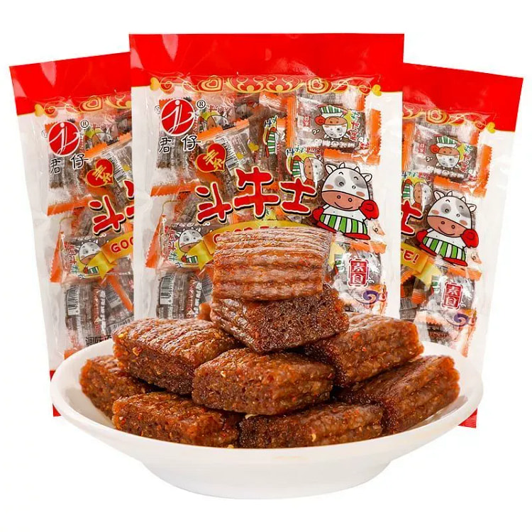 君仔斗牛士辣条大刀肉小袋儿时怀旧零食208g 208 克