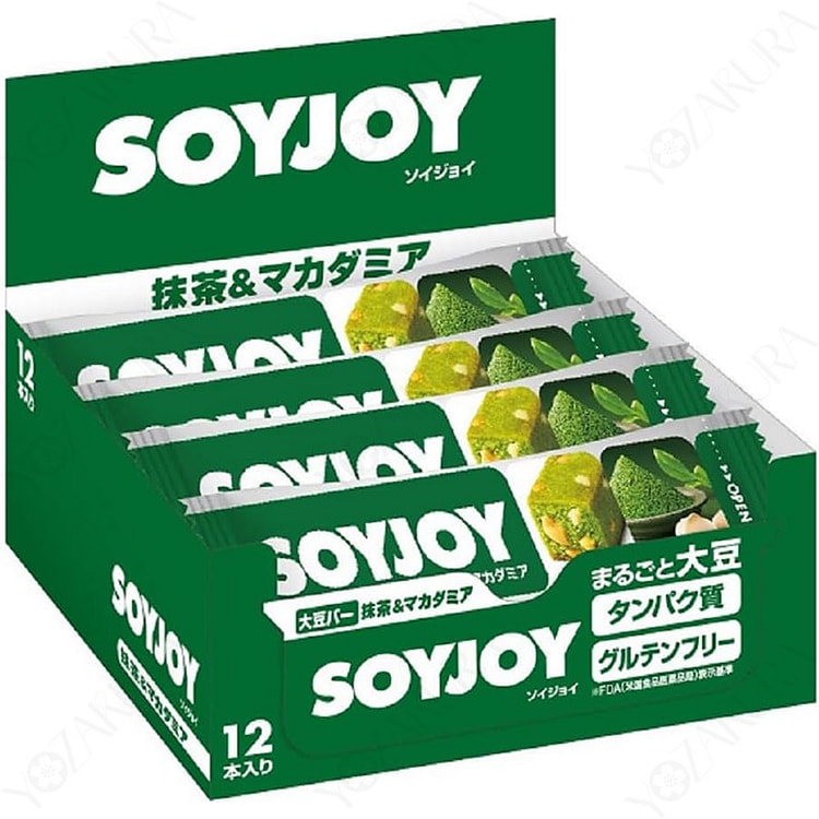 SOYJOY抹茶&夏威夷果口味 30g × 12个