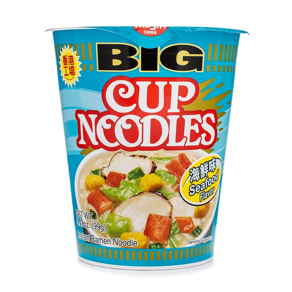 Nissin Big Cup Noodles Seafood Flavor 99 g