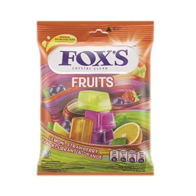 进口FOXS水晶糖 什锦水果糖-水果味