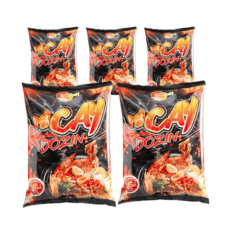 [Dozin]  Dozin Spicy Noodles * 137gx5 5 pack