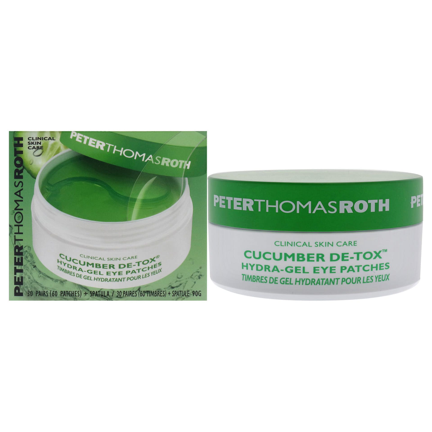 Cucumber De-Tox Hydra-Gel Eye Patches by Peter 60 count