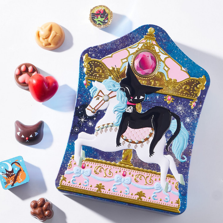 Goncharoff Angege Cat Carousel Chocolates (12 pcs)