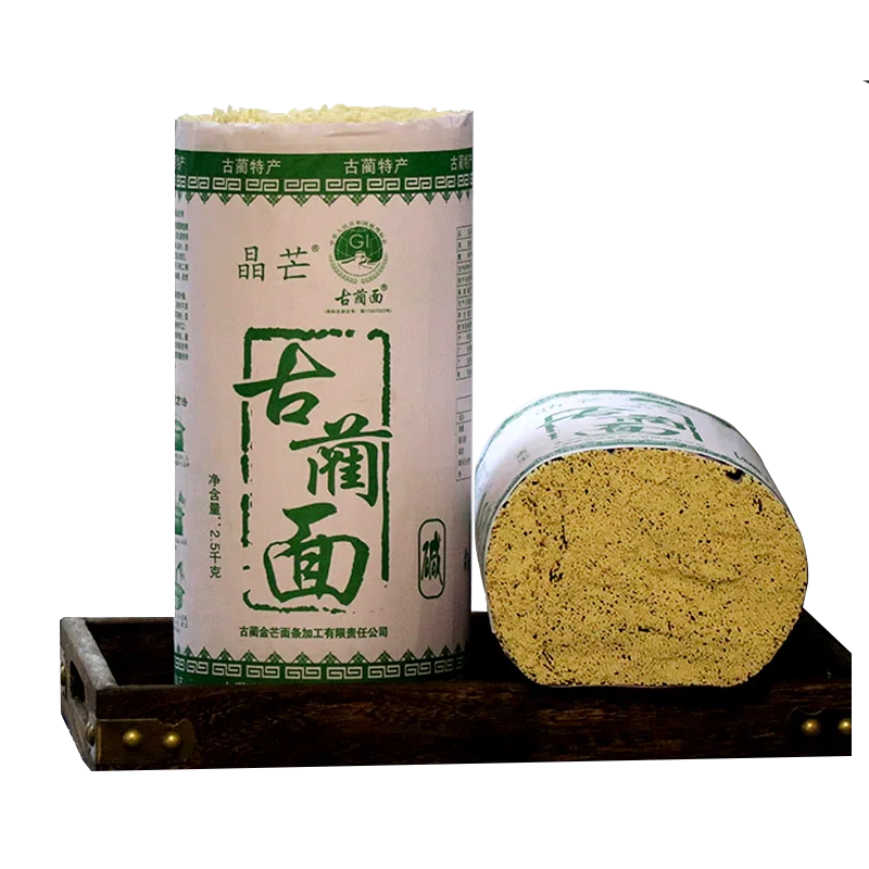 Sichuan Luzhou Gulin specialty Jingmang noodles, handmade noodles, farmhouse dry noodles, cold noodles, edible alkaline fine noodles, household 2 catties *1 1000 g