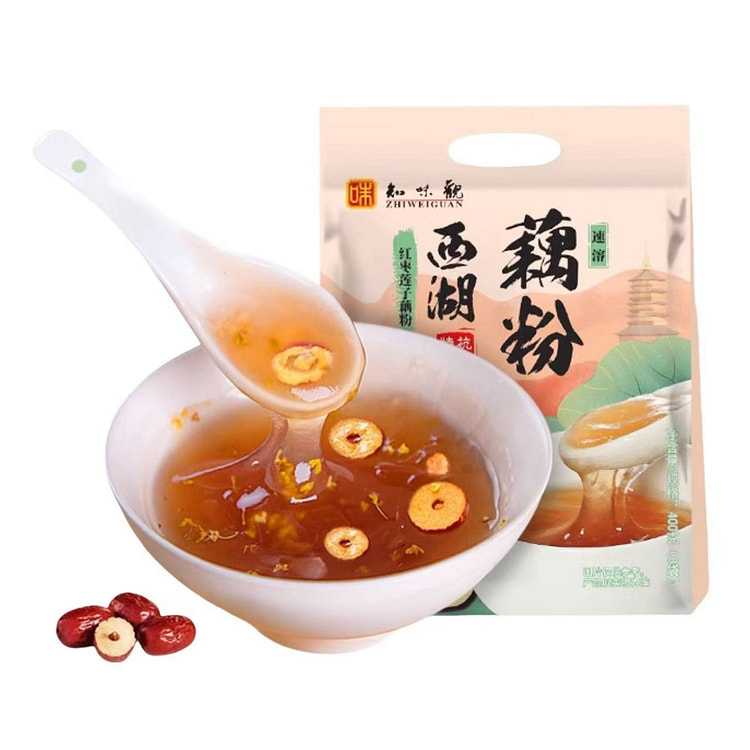 知味观 红枣莲子藕粉 400g