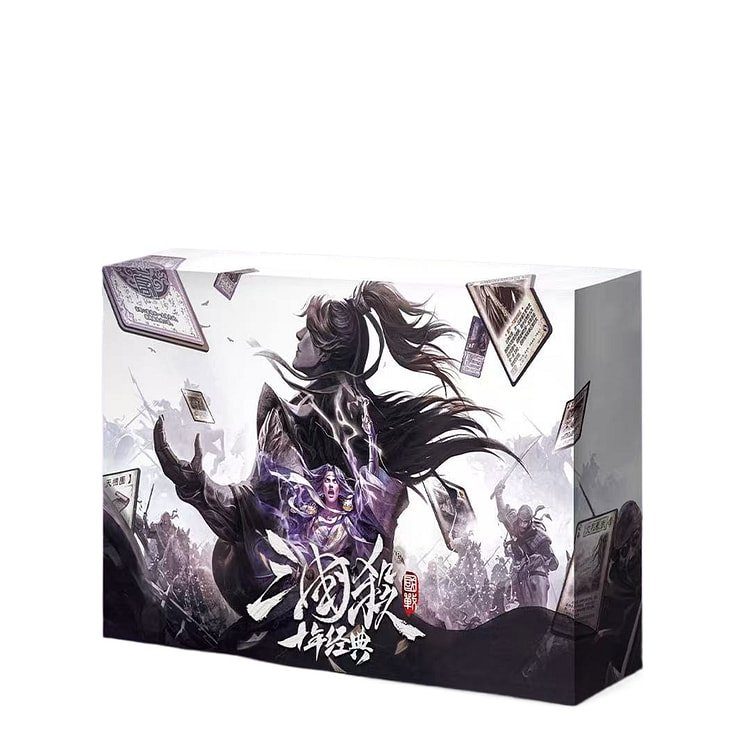 Three Kingdoms National War Cards, 374 cards/box 1 count