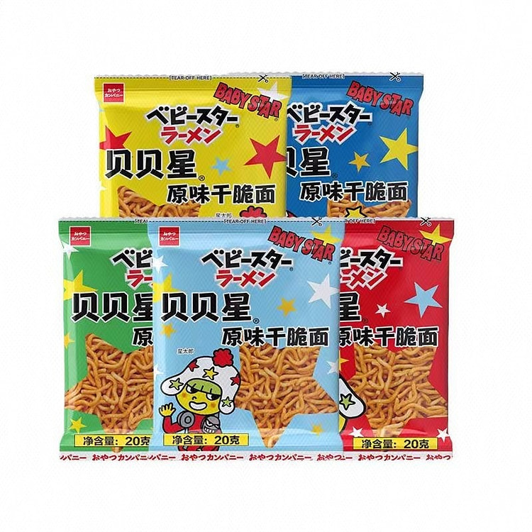 BABYSTAR贝贝星干脆面(原味) 20g*5袋 100 克