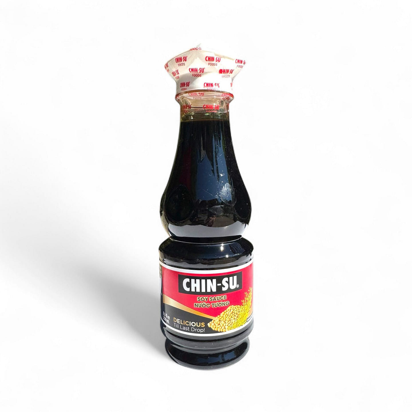 CHIN-SU 酱油 (白帽) 250 毫升