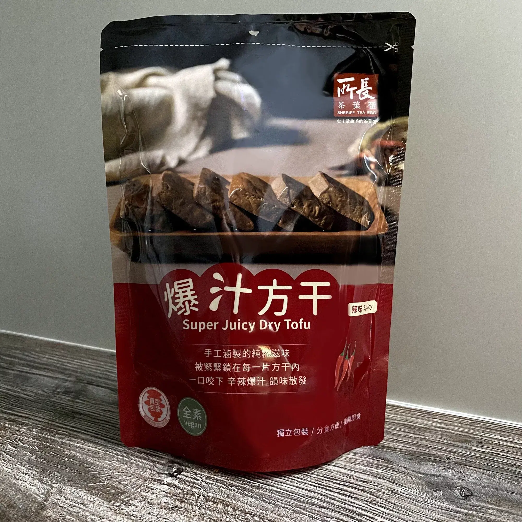 STE Super Juicy Dry Tofu Spicy (8count) 240 g