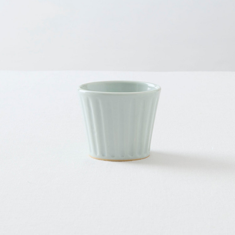 煎茶堂 乳白色釉 茶杯 1只