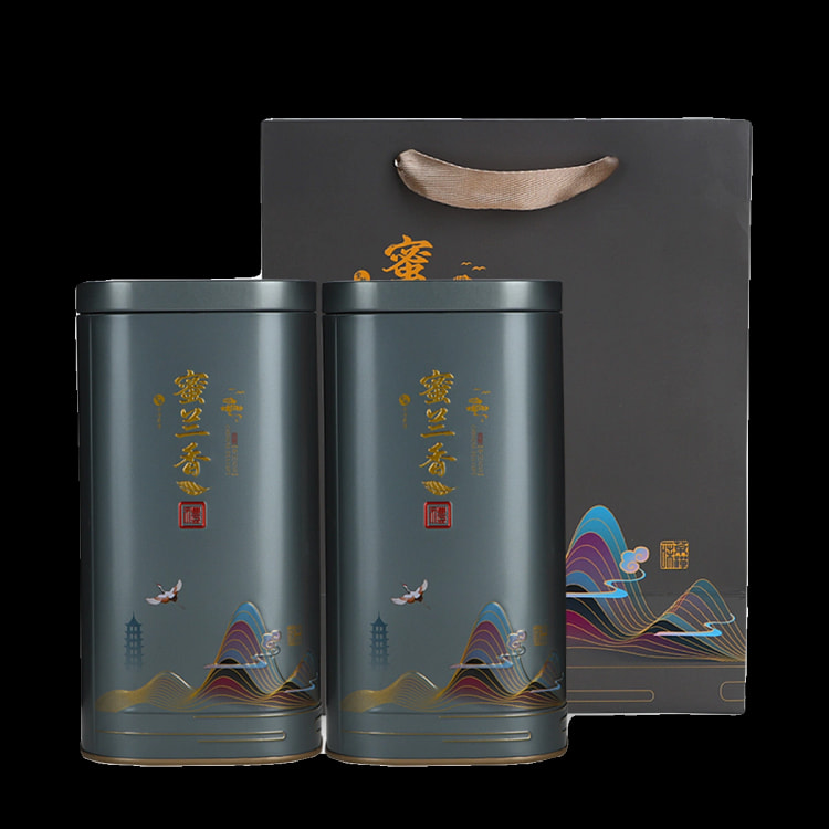 古树茶园 凤凰丹丛礼盒400g  蜜兰香碳培重火浓香型新年送礼品