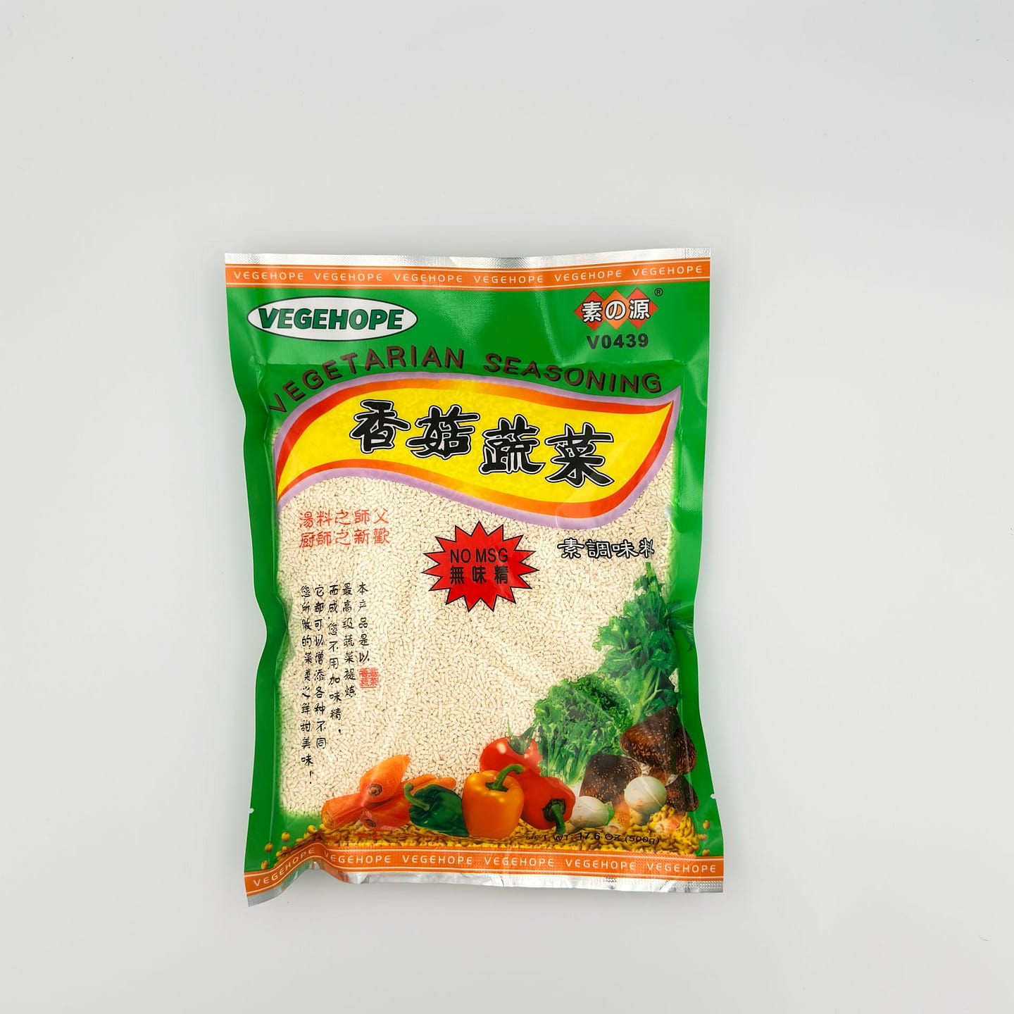 Vegehope Vegetarian Seasoning Powder V0439 1 Pack 17.6 oz