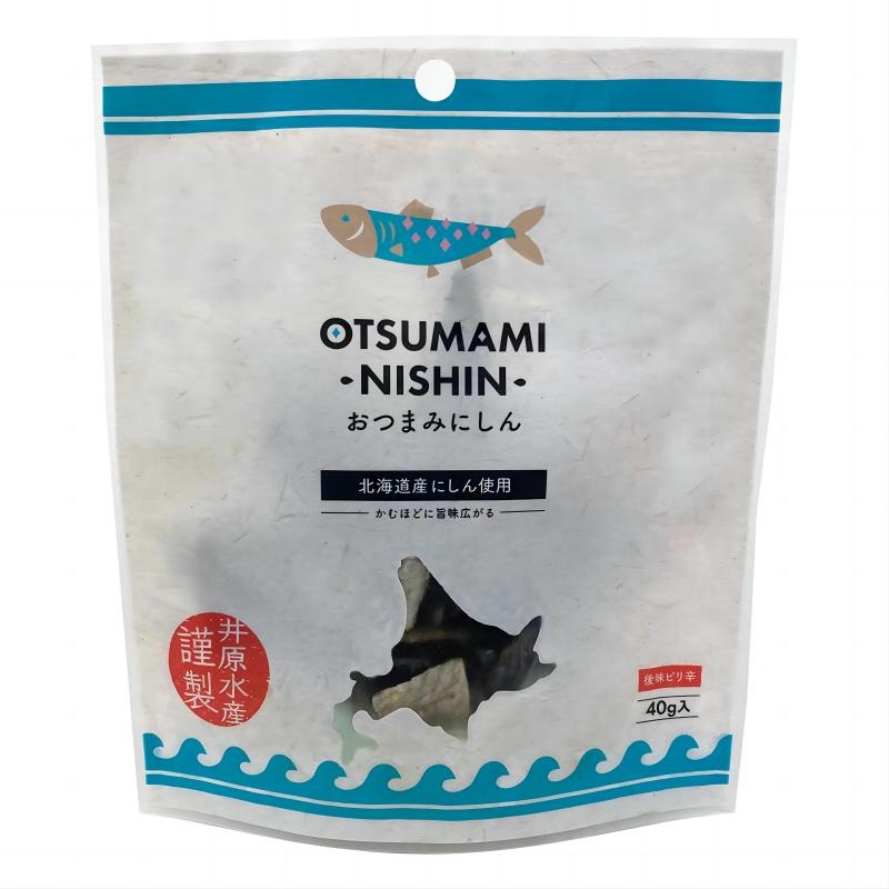 【日本北海道直郵】井原水産 辛辣鯡魚小魚乾 即食 袋裝 40g 40 克
