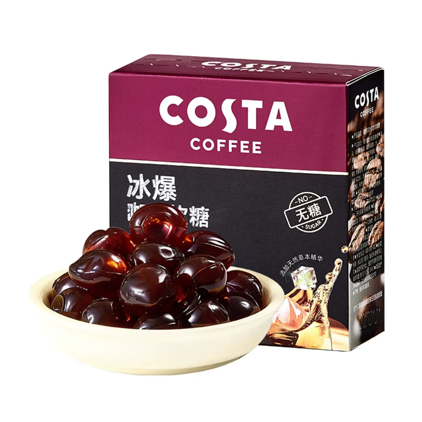 COSTA Icy Blast Coffee Gummies Sugar-Free 1pc 33 g