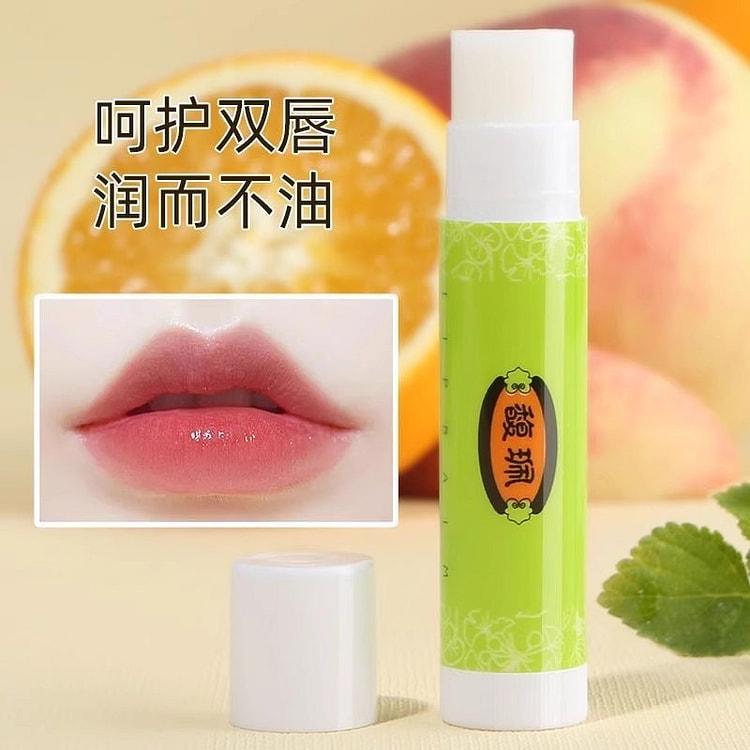 馥珮 茶树油润唇膏薄荷味保湿滋润补水去死皮淡化唇纹 1 份