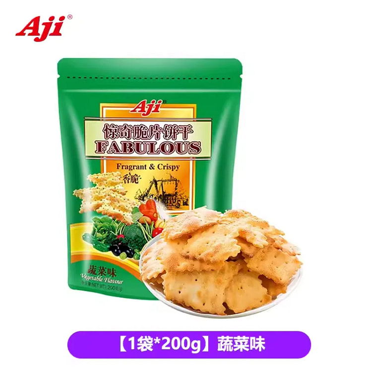 Aji尼西亚惊奇脆片饼干（蔬菜）200g