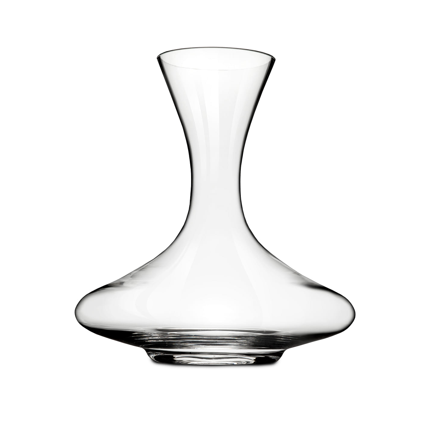 True Ellipse Wine Decanter, Glass Carafe, Red and White Wine, Wine Aeration, Bar Gadgets, Wine Lover Gifts, Holds 1 Standard Bottle, 67 oz 67 oz