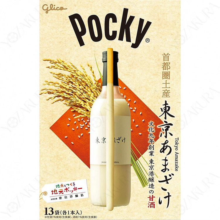 Glico Pocky 东京甜酒 13袋装 1 盒