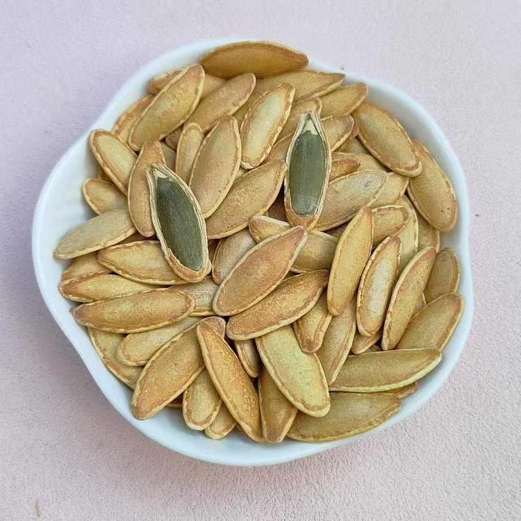 鹰嘴大美甲南瓜子500g椒盐味长粒特大坚果瓜籽炒货 500 克