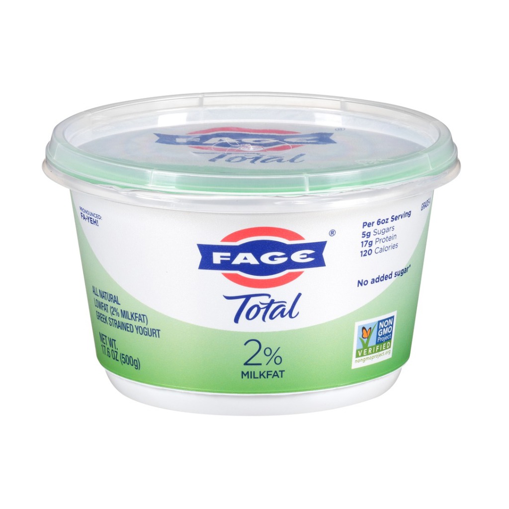 Fage 2 Plain Greek Yogurt Weee!