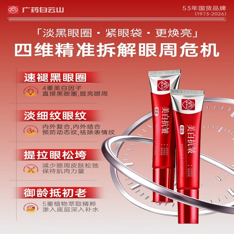 Brightening Anti-Wrinkle Eye Cream Firms 18 g